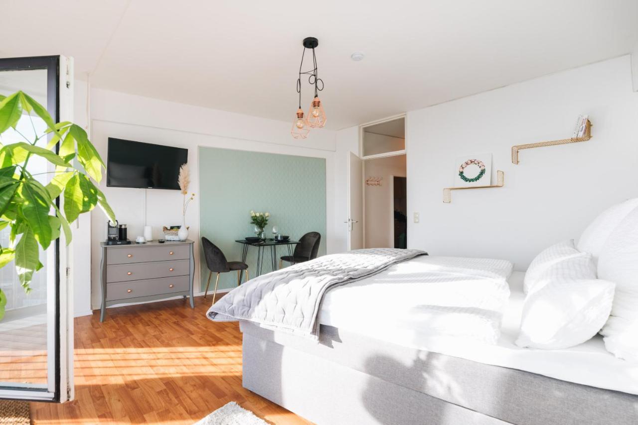 Great City View I 26 Floor I Netflix And Boxspringbed Augsburg Luaran gambar
