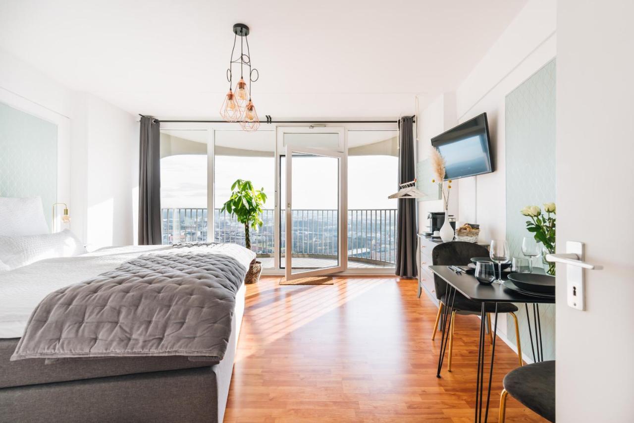 Great City View I 26 Floor I Netflix And Boxspringbed Augsburg Luaran gambar