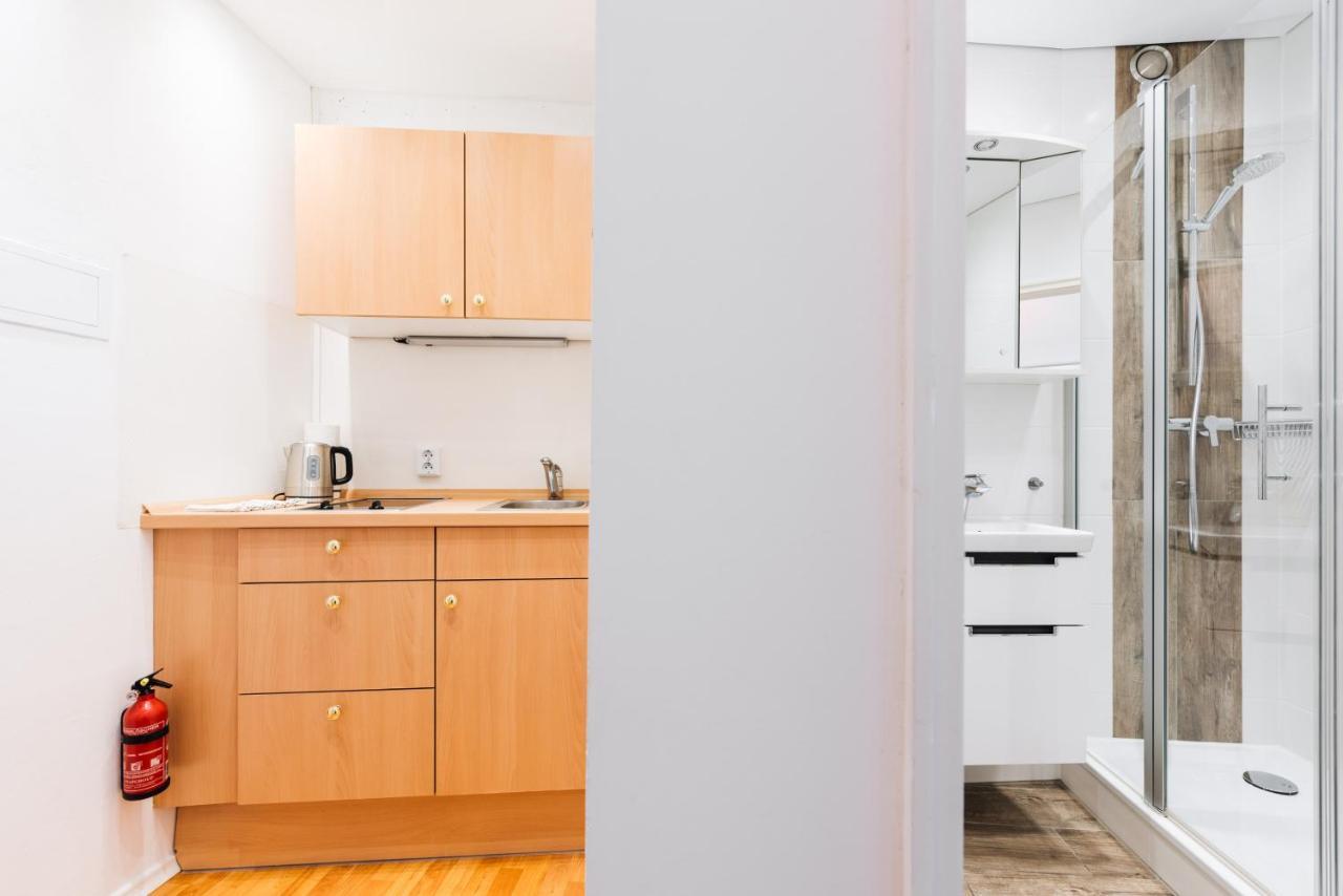 Great City View I 26 Floor I Netflix And Boxspringbed Augsburg Luaran gambar